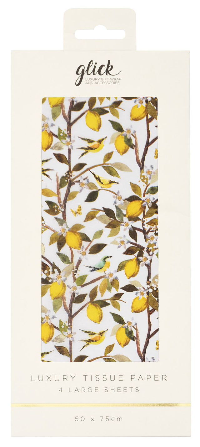 Lemon Orchard Tissue Paper