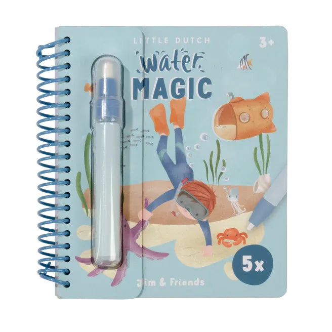 Jim & Friends Water Reveal Book