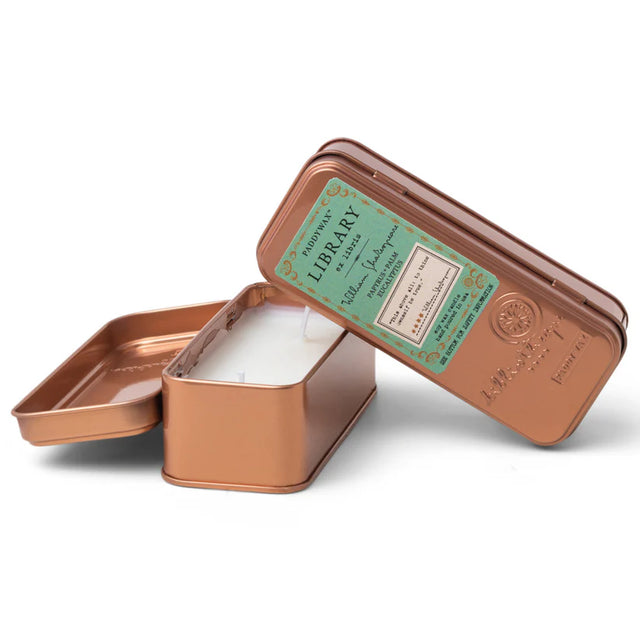 William Shakespeare Library Travel Candle