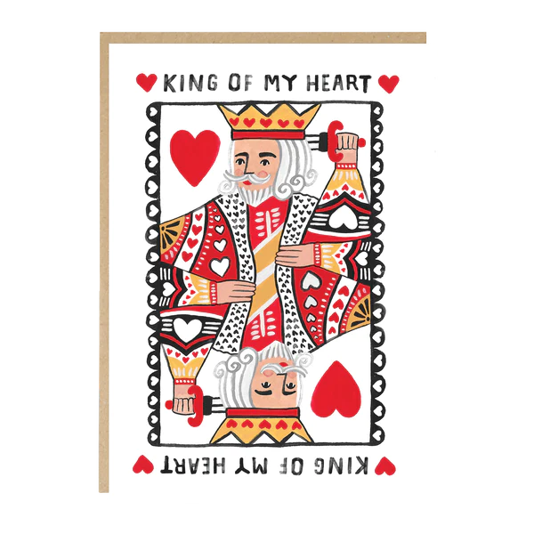 King Of Hearts Card