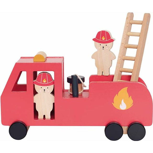 Wooden Play Fire Engine