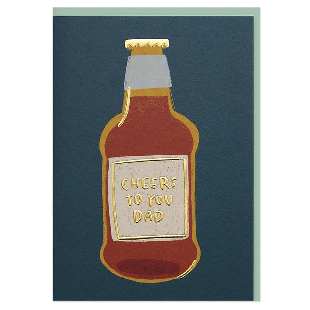 Cheers To You Dad Card