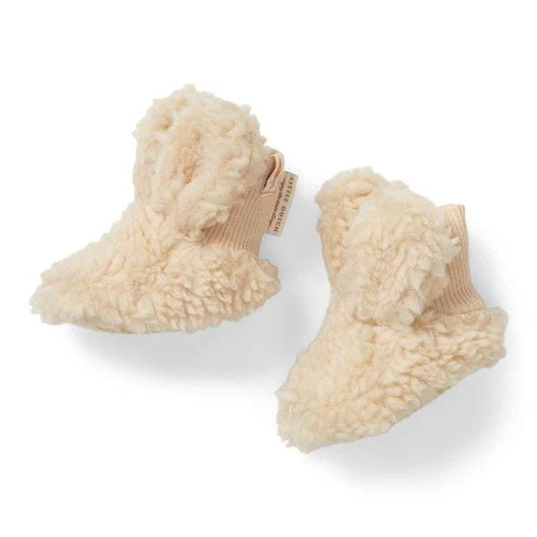 Teddy Booties: Sand
