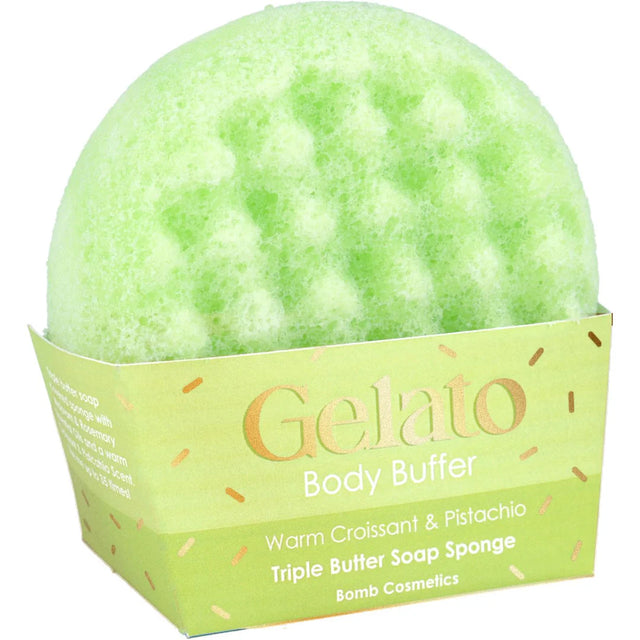 Croissant & Pistachio Body Buffer Sponge