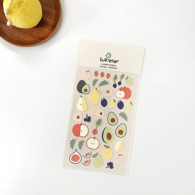 Fresh Fruit Stickers