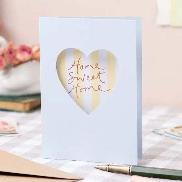 Home Sweet Home Cut Out Card
