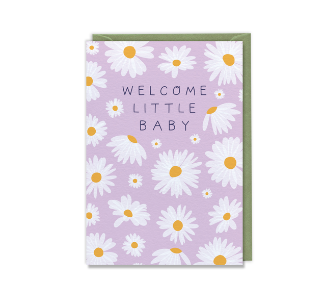 Little Baby Lilac Card