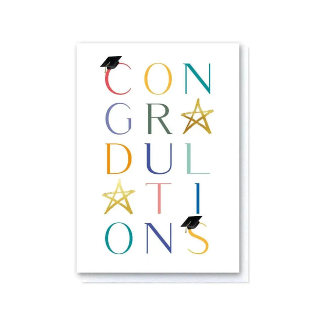 Congrad-ulations Stars Card