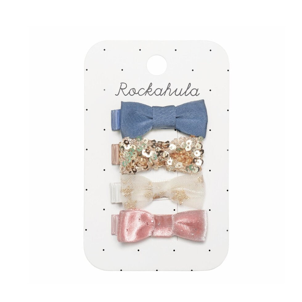 Enchanted Mini Bow Hair Clips