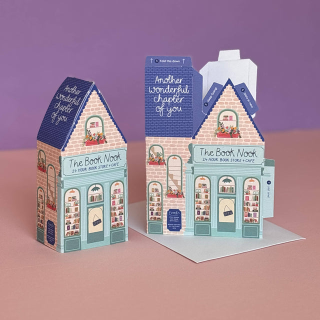 Book Nook 3D Card