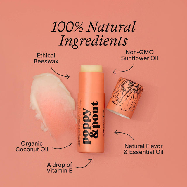 Pink Grapefruit Lip Balm