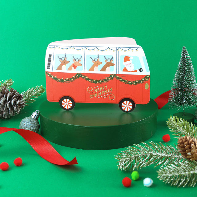 Christmas Camper Van Christmas Card