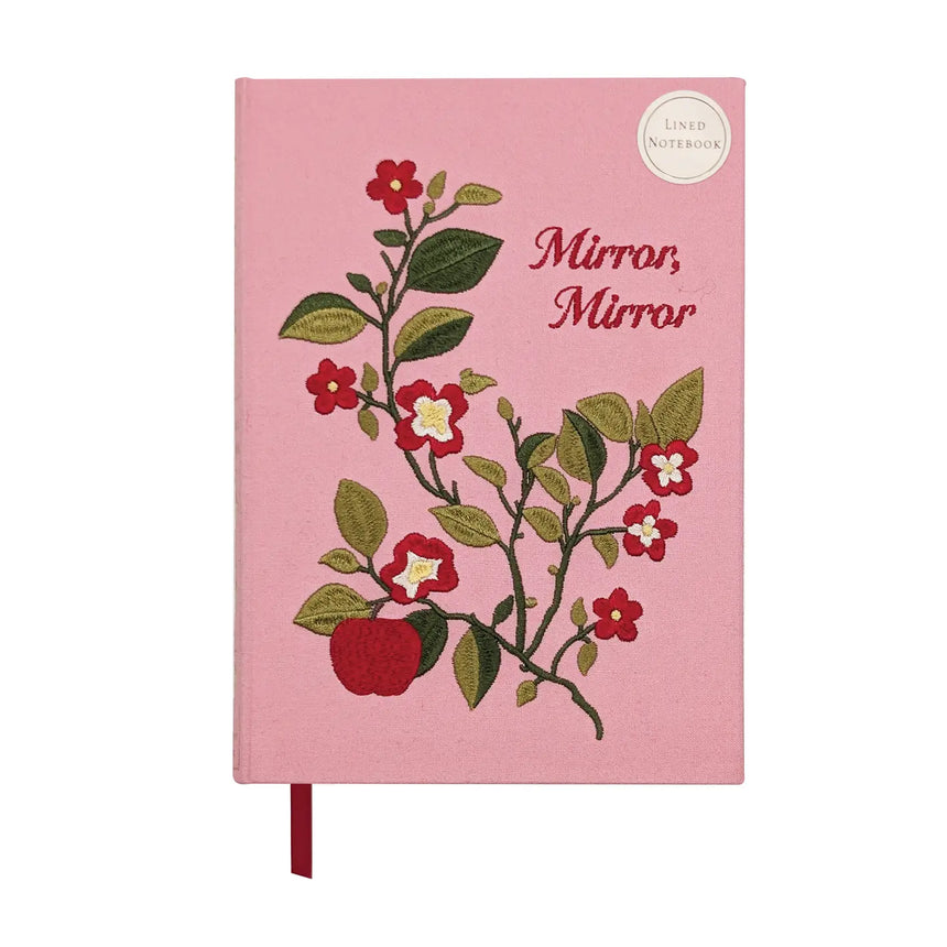 Mirror Mirror Embroidered Notebook