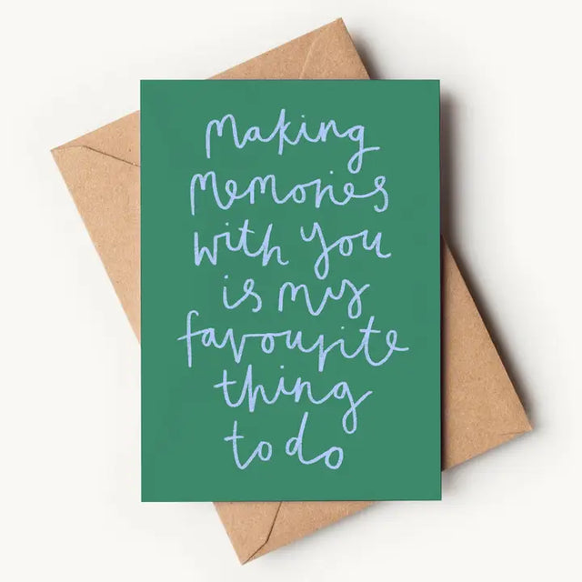 Memories With You Card