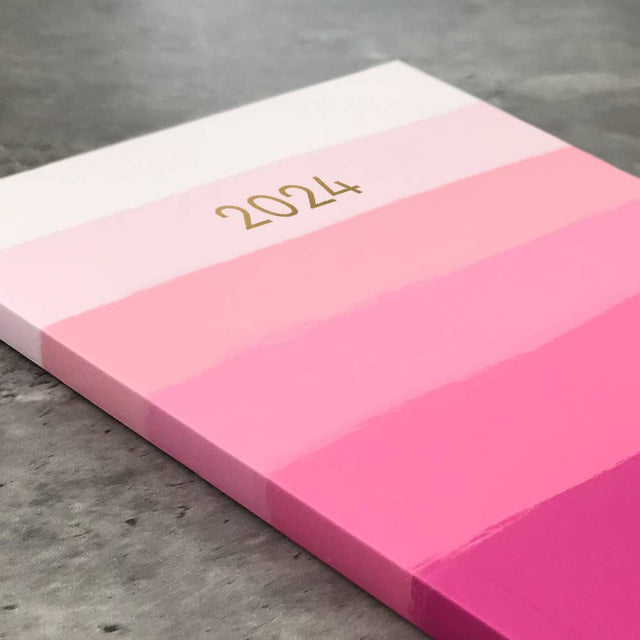 Pink Stripe 2024 Planner