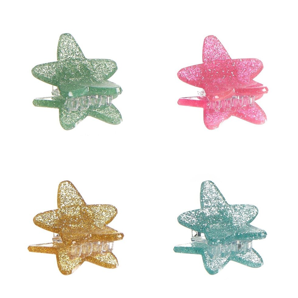 Little Stars Claw Clips 4 Pack