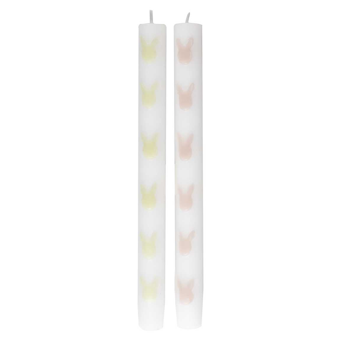 Easter Bunny Dinner Candles 2 Pack