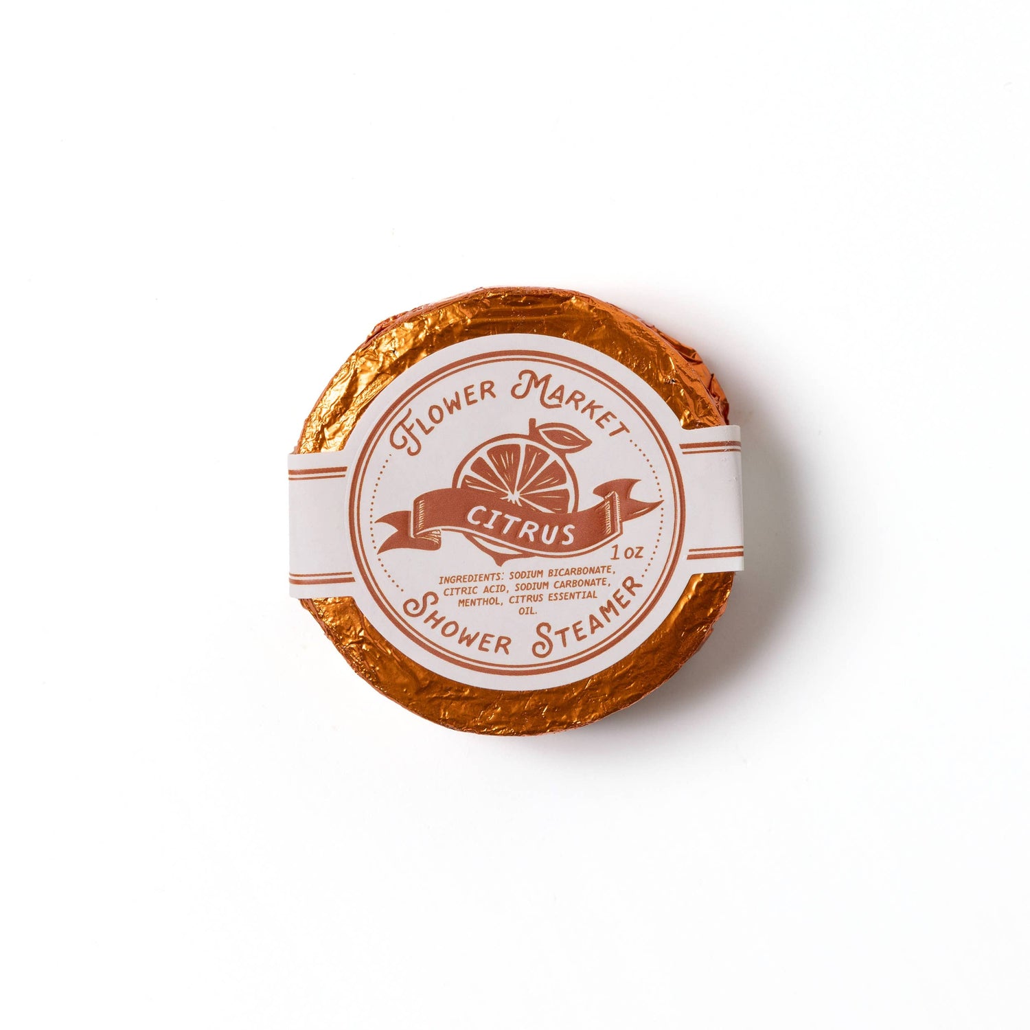 Aromatherapy Shower Steamers: Citrus