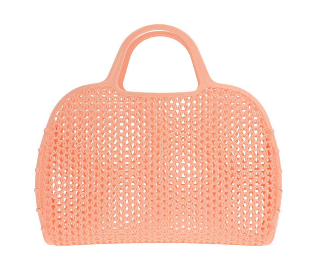 Vintage Blush Apricot Retro Bag