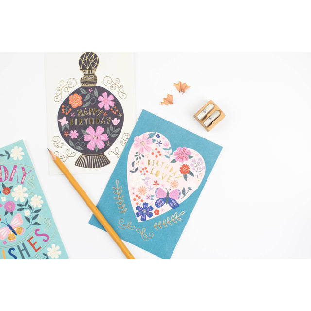 Birthday Love Heart Card