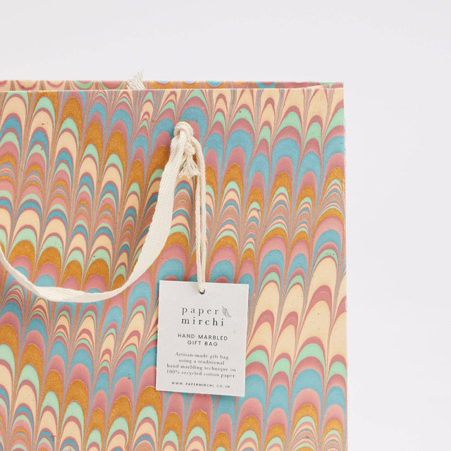 Medium Bouquet Marbled Gift Bags