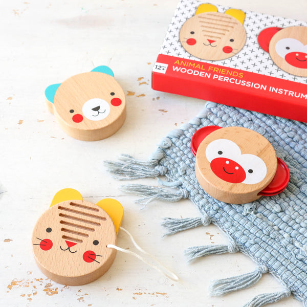 Animal Friends Wooden Instruments
