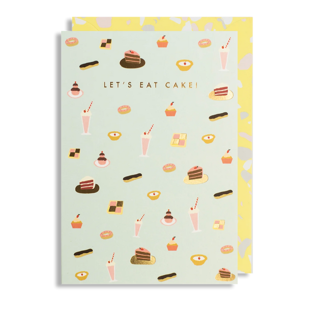 Let's Eat Cake Card