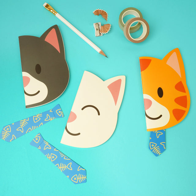 Cat Pocket Notebooks Set