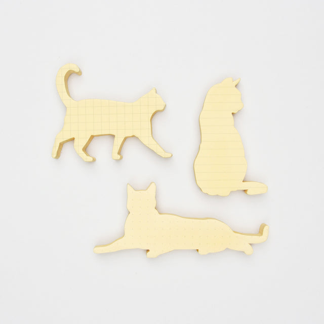 Pack of Three Cat Sticky Notes