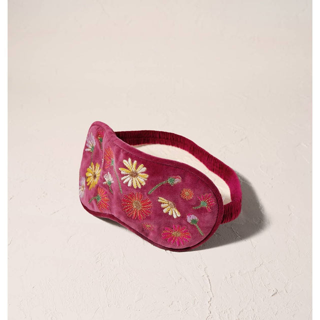 Wildflower Eye Mask - Rose