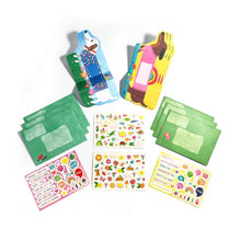 Load image into Gallery viewer, Tiny Tada! Note Cards &amp; Sticker Set: Playful Pups