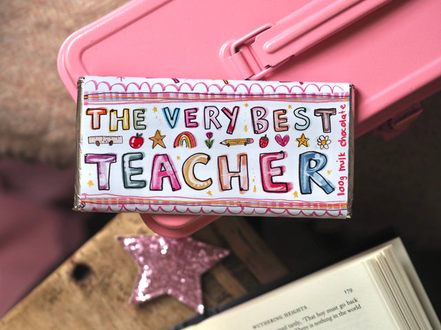 Very Best Teacher Milk Chocolate Bar