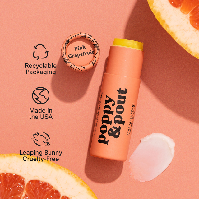 Pink Grapefruit Lip Balm