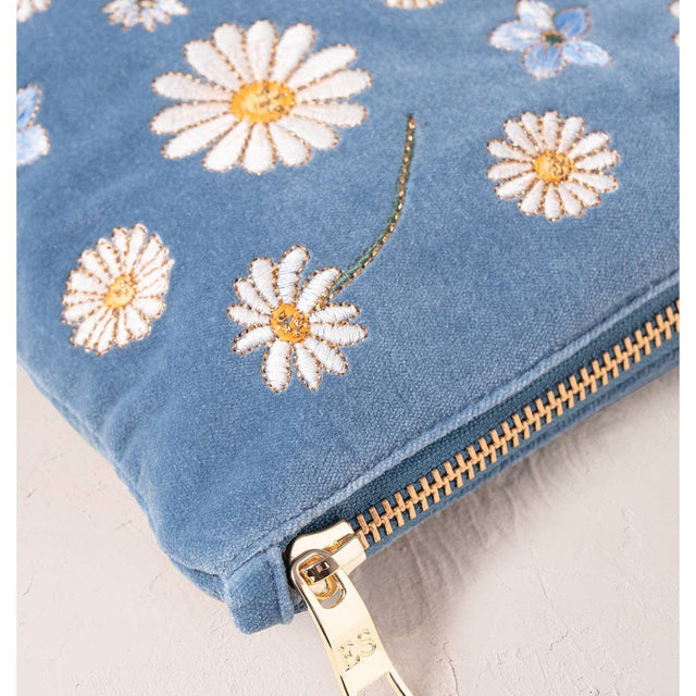 Daisy Dream Everyday Velvet Pouch