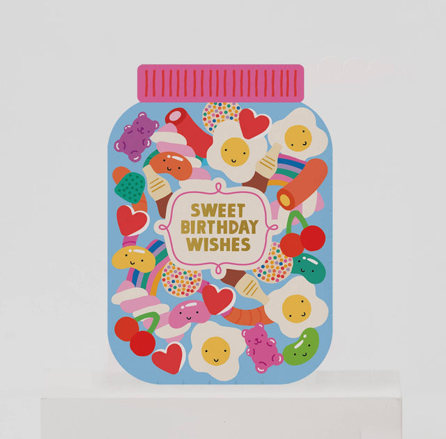 Sugar Rush Sweet Jar Card