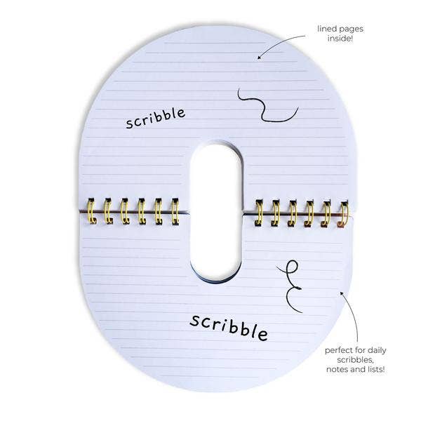 Squishy Rainbow A5 Notebook