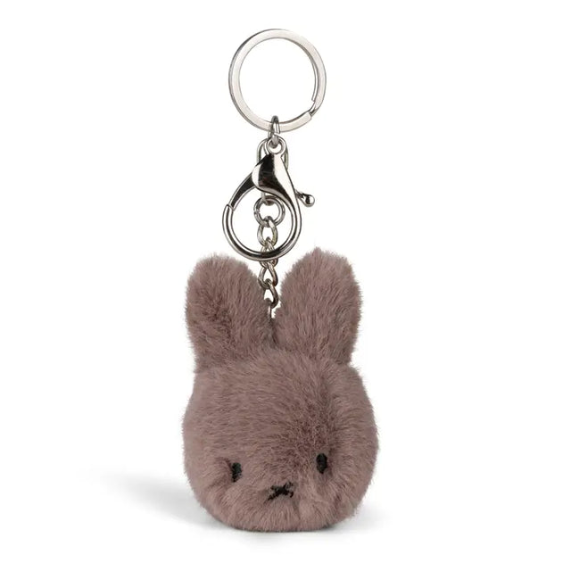 Taupe Fluffy Miffy Bag Charm