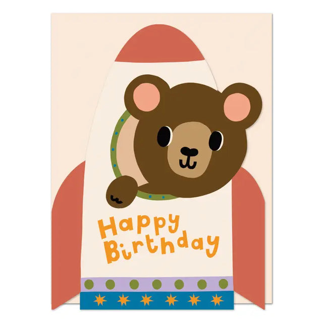 Mini Birthday Rocket Card