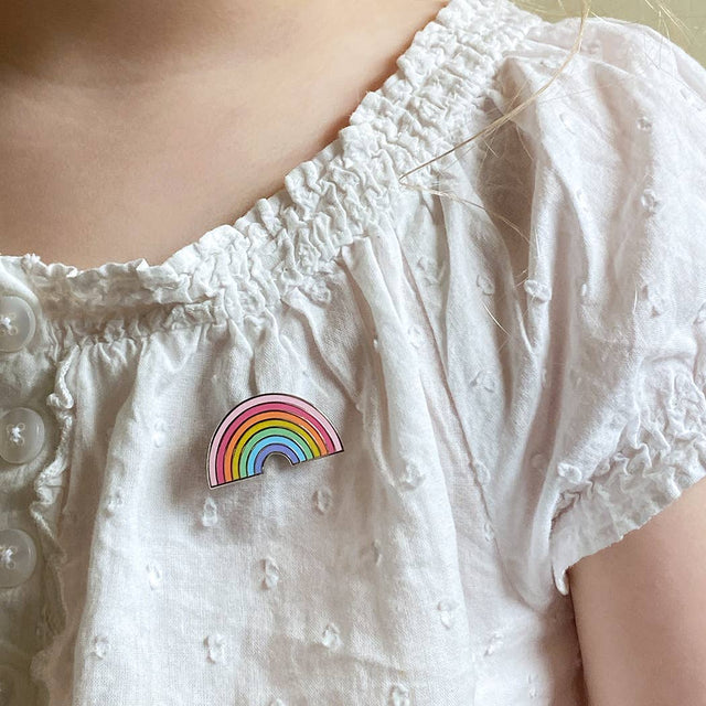 Pastel Rainbow Enamel Pin