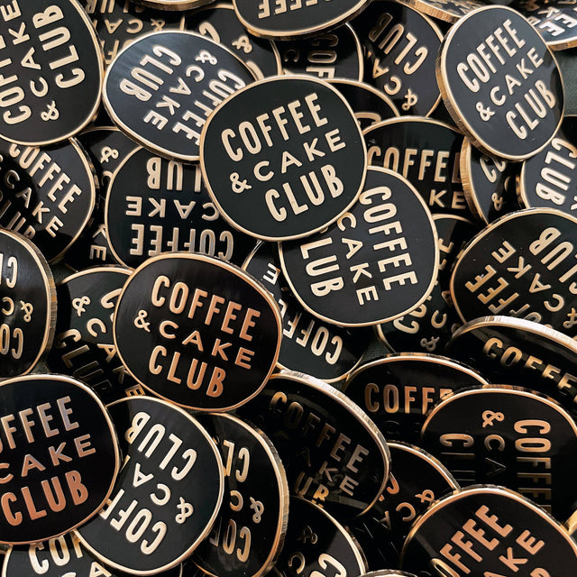 Coffee & Cake Club Pin