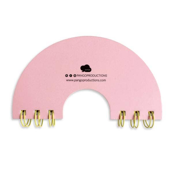 Squishy Rainbow Mini Notebook