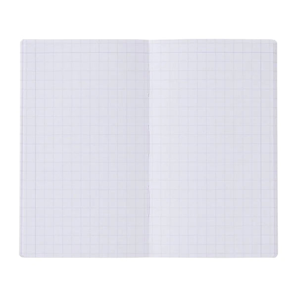 Lavender Mini Grid Notebook With PVC Cover