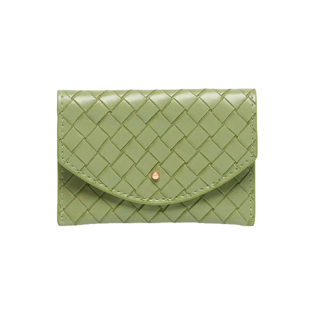 Envelope Card Holder - Mint Weave