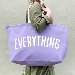 Lavender Everything Big Bag