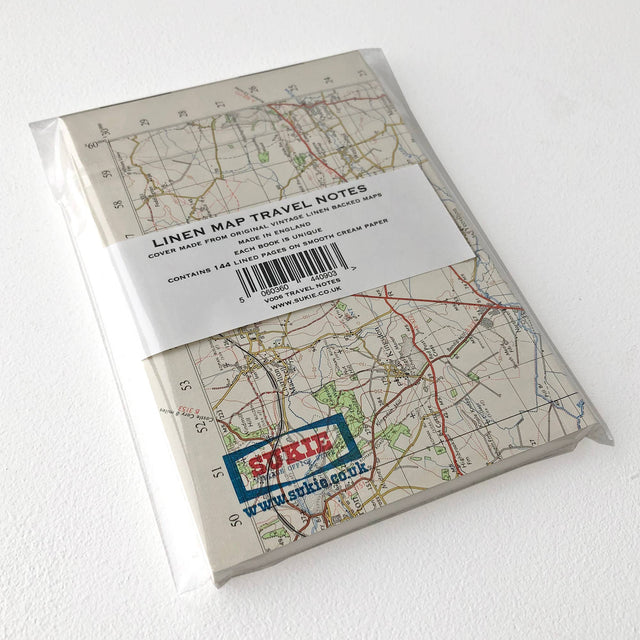 Travel Notes Vintage Notebook