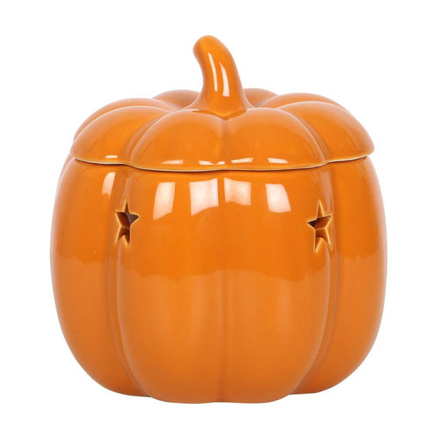 Orange Pumpkin Wax Melt Burner