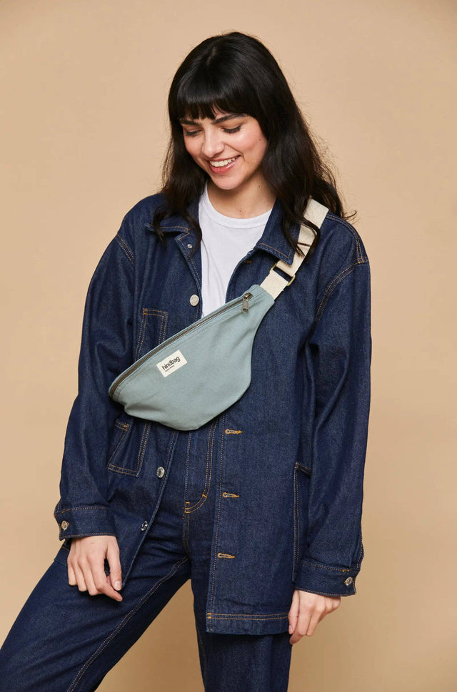 Olivia Cross Body Bag: Sage Green