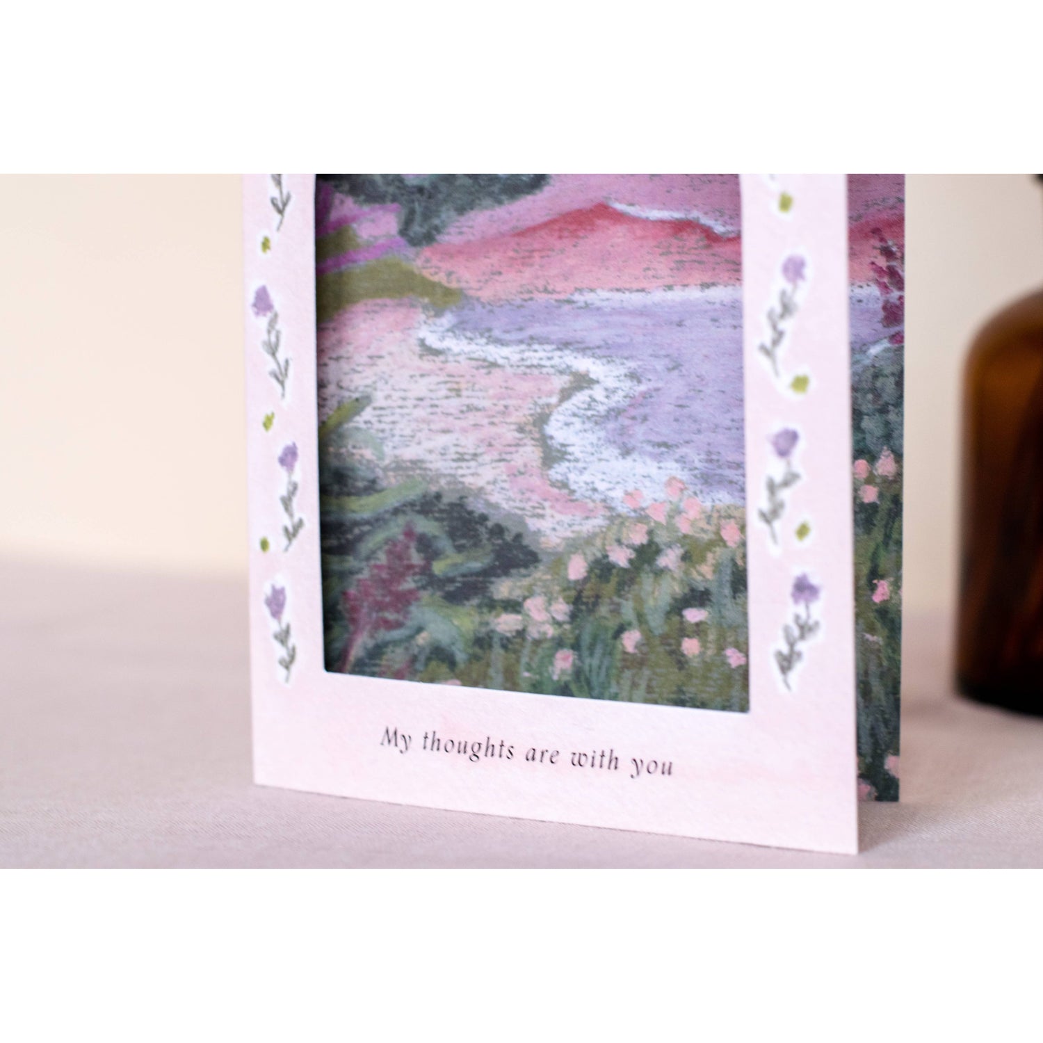 Thinking of You Arch Window Card