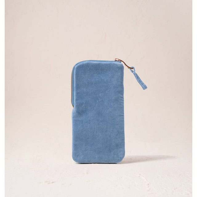 Pearl Shell Velvet Glasses Case