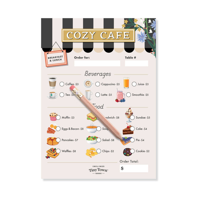 Cozy Cafe Play Notepad